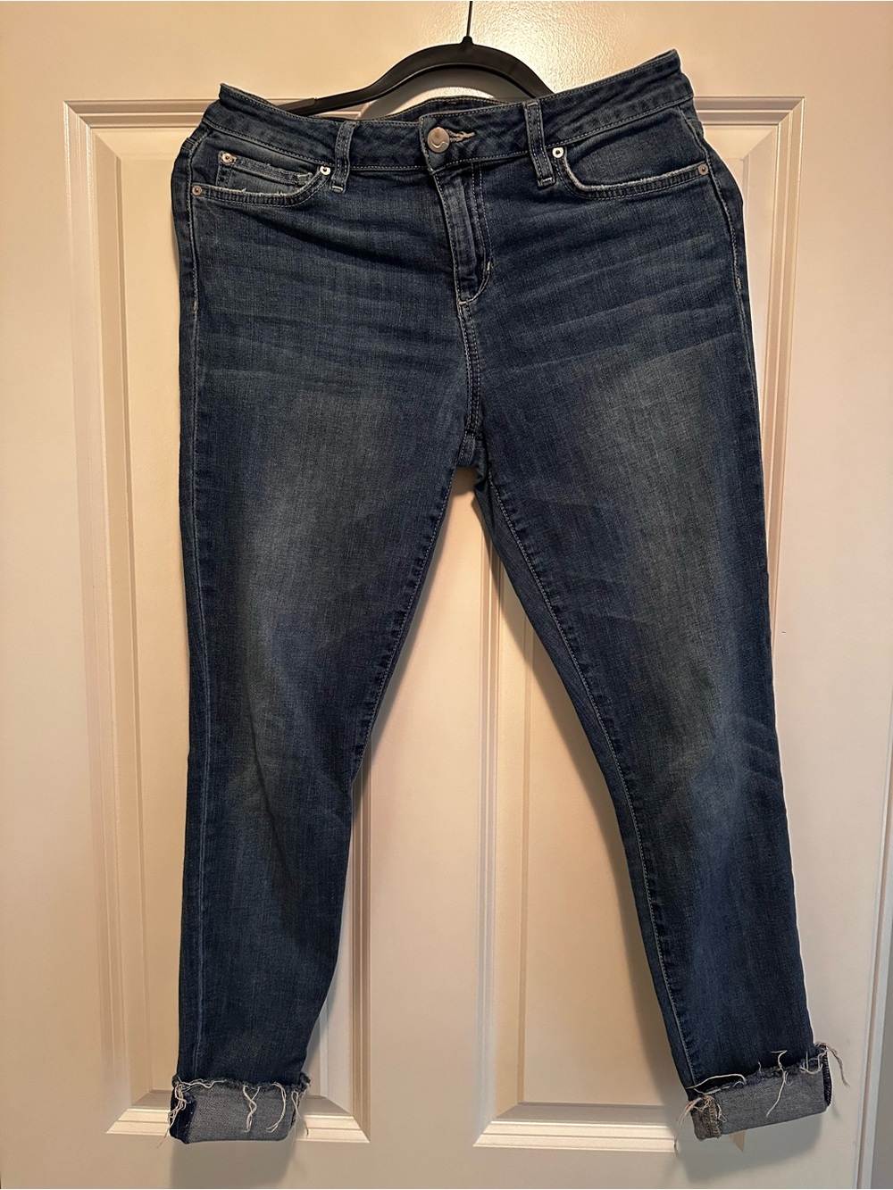 Joe's Jeans The Icon Dark Indigo Cropped Slim Ankle Jeans
